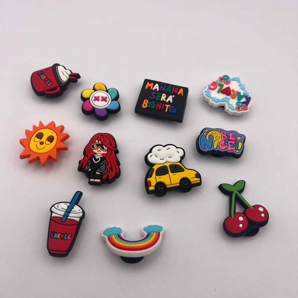 🌈 Karol G "Mañana Será Bonito" croc charms